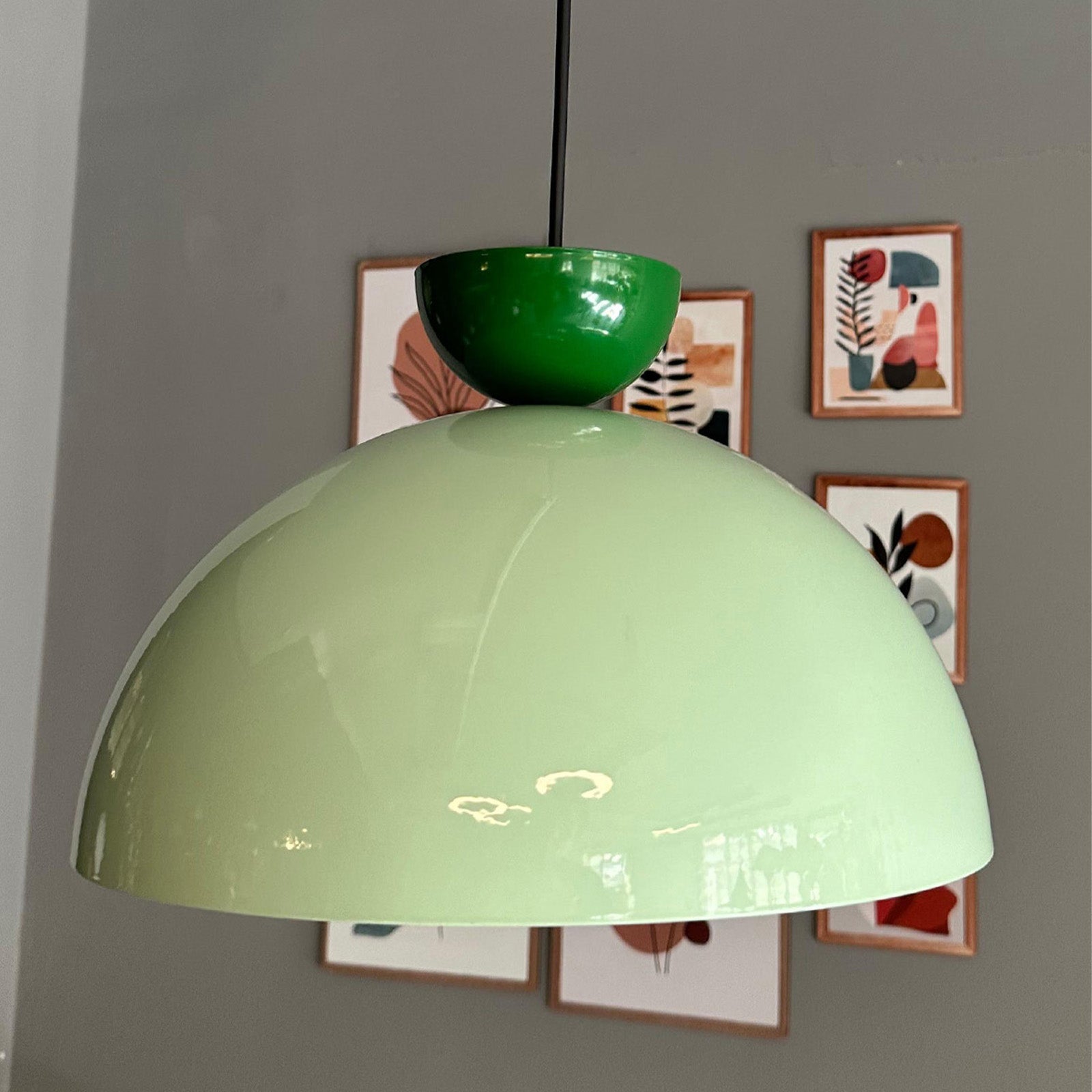 Pendelleuchte Yimpi Metall Ø30 cm, E27, Vintage Pendelleuchte